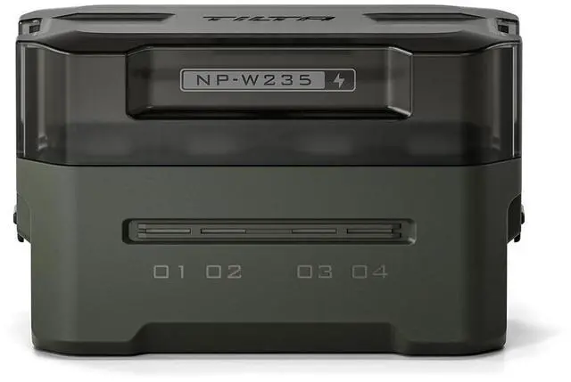 Alt view image 2 of 7 - Tilta 4-Channel Portable Charging Station for NP-W235 Battery, Green
