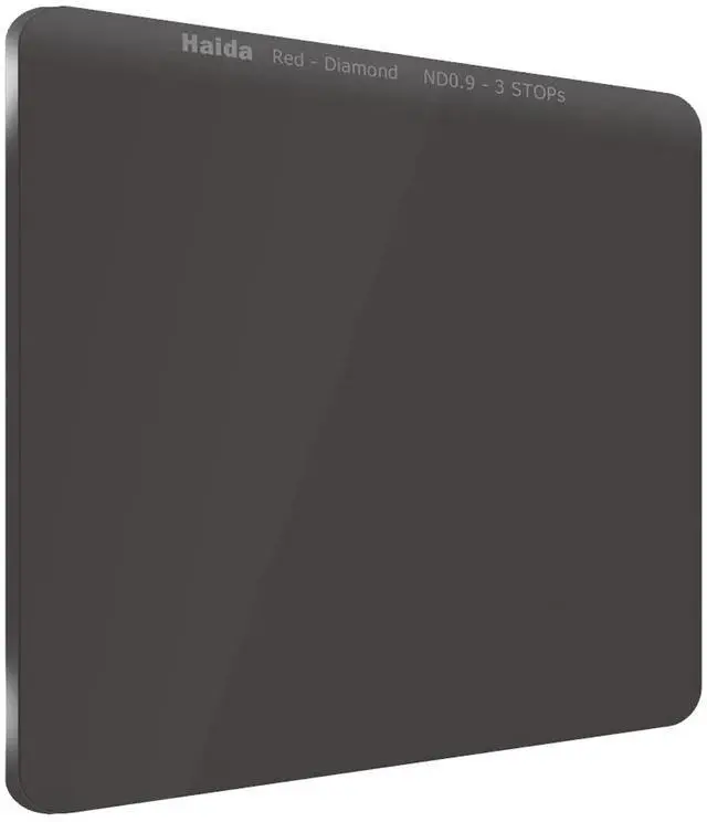 Main image of Haida Red-Diamond ND 100x100mm Filter, 0.9/8x Density (3-Stops)