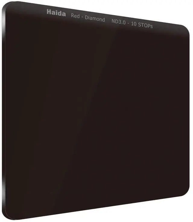 Main image of Haida Red-Diamond ND 100x100mm Filter, 3.0/1000x Density (10-Stops)