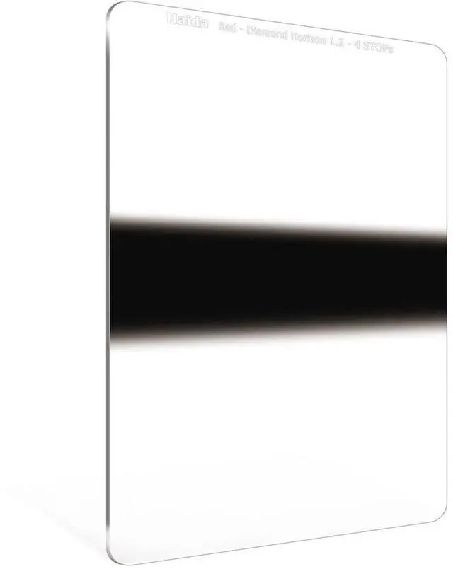 Main image of Haida Red-Diamond Horizon Line Graduated ND 100x150mm Filter, 1.2/16x Density (4-Stops)