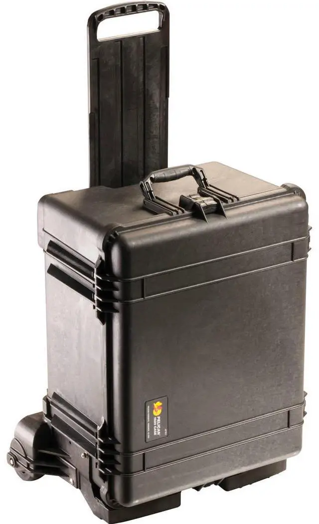 Alt view image 2 of 13 - Pelican  1620M Case and Mobility Kit with Foam, Black