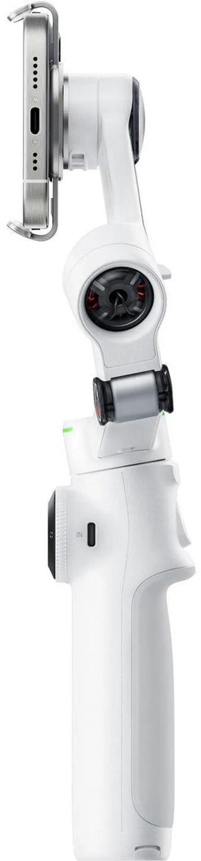 Alt view image 4 of 7 - Insta360 Flow 2 Pro 3-Axis AI-Powered Smartphone Gimbal Stabilizer - Summit White
