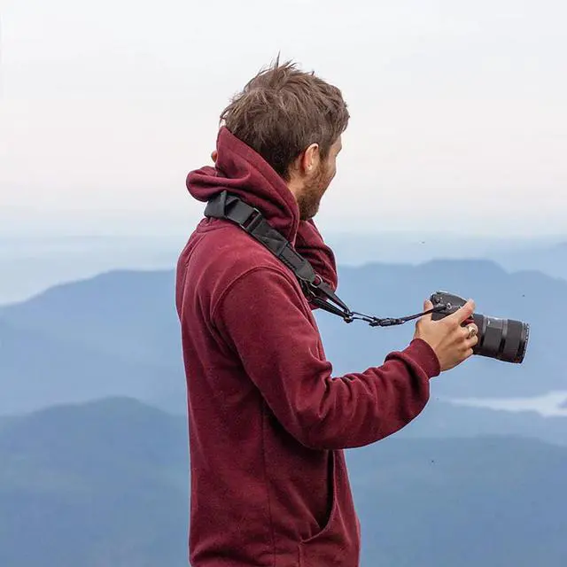 Alt view image 3 of 4 - Cotton Carrier Camera Neck Strap, Black