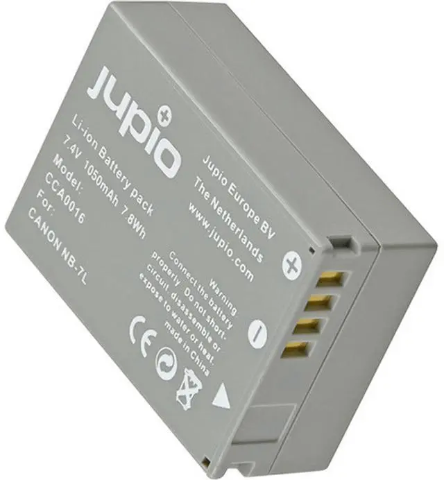 Main image of Jupio NB-7L 7.4V 1050mAh Lithium-Ion Battery