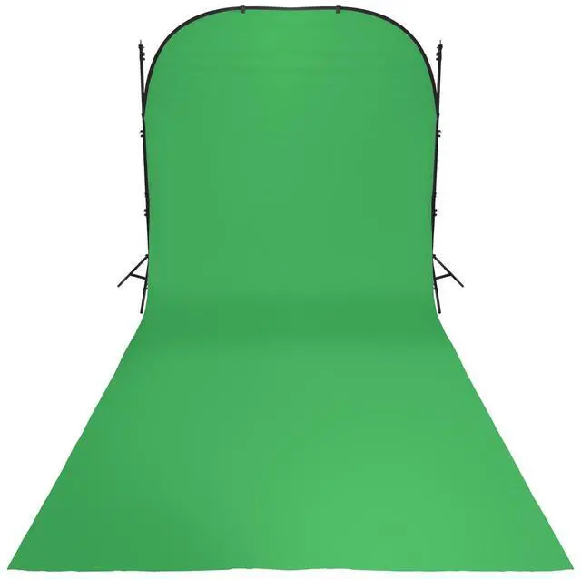 Main image of Glow Super Collapsible Background - 8 x 16' (Chroma Green) #CB-816-G