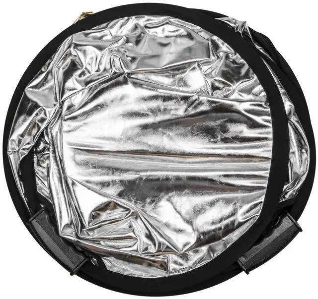 Alt view image 4 of 5 - Glow Circular Collapsible Reflector with Handles (52", Gold/Silver)