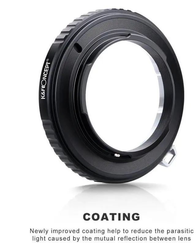 Alt view image 7 of 7 - K&F Concept K&F Concept High Precision Lens Adapter Mount,LM-M4/3