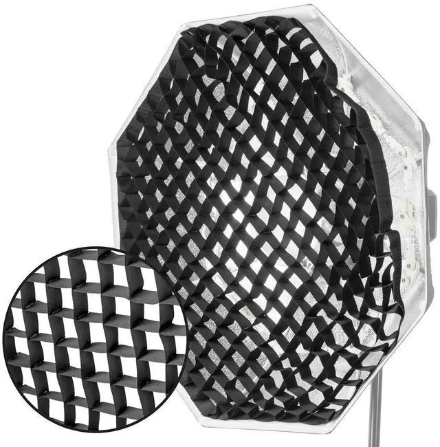 Alt view image 2 of 5 - Glow Glow Fabric Grid for Foldable Beauty Dish Grid    (34")