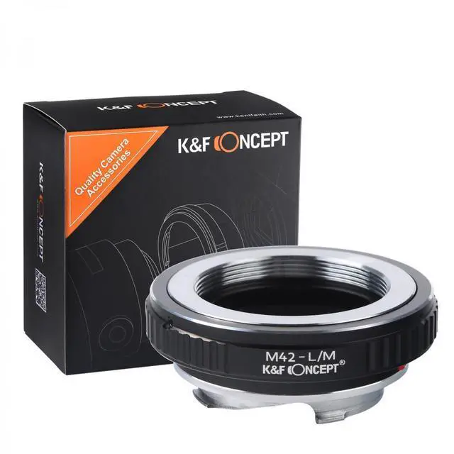 Alt view image 2 of 7 - K&F Concept K&F Concept High Precision Lens Adapter Mount,M42-L/M