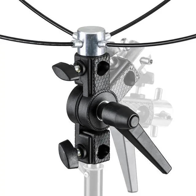 Alt view image 3 of 7 - Glow Glow Light Reflector Panel for Photo Studio       Photography 35 x 70" with Stand Bracket Rotating  Rod Adapter, Aluminum Rods, Carry Bag