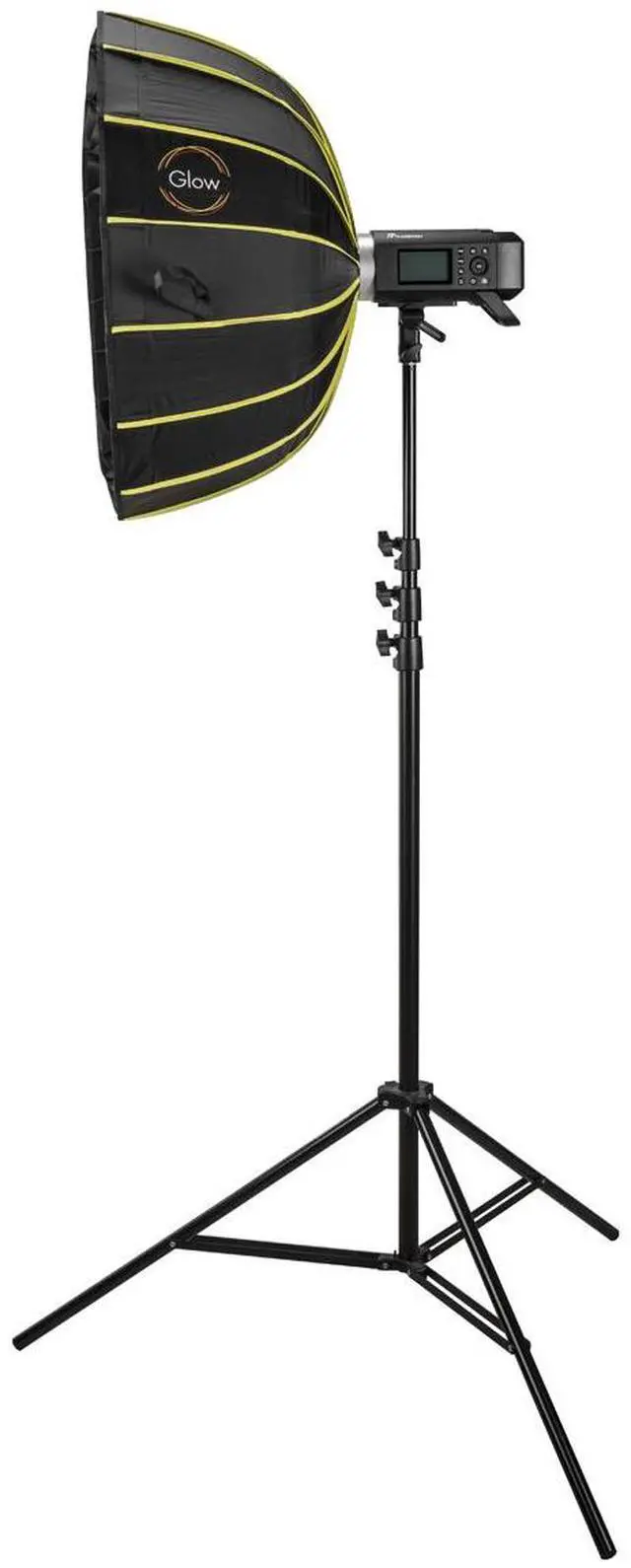 Alt view image 7 of 8 - Glow EZ Lock Parabolic Softbox For XPLOR 400 Direct Mount (25.5" - Silver)
