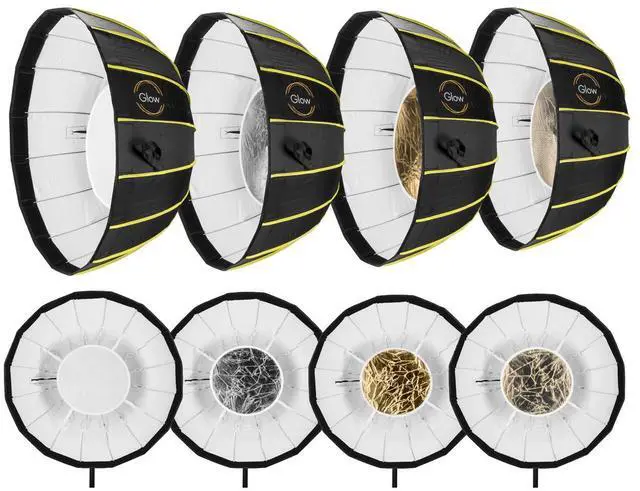 Alt view image 6 of 7 - Glow EZ Lock Parabolic Softbox For XPLOR 400 Direct Mount (25.5" - White)