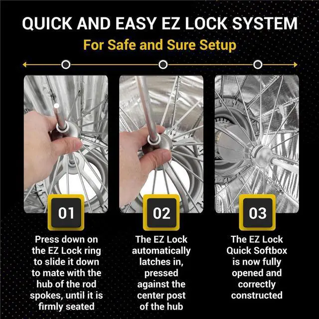 Alt view image 3 of 9 - Glow EZ Lock Deep Parabolic Quick Softbox (38") #EZ-SB-38