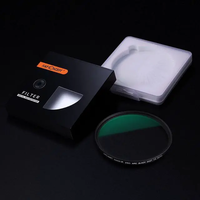 Alt view image 6 of 6 - K&F Concept 55mm Nano-X Black Mist 1/4 Filter