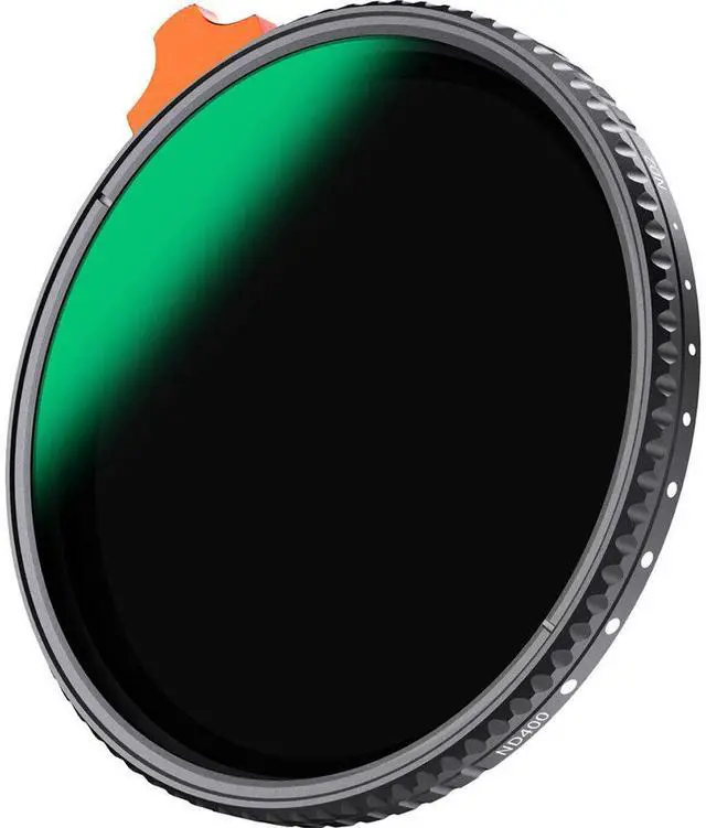 Alt view image 10 of 14 - K&F Concept 52mm Putter Variable ND Filter ND2-ND400 (1-9 Stops) 28 Multi-Layer Coatings Import AGC Glass Adjustable Neutral Density Filter for Camera Lens (Nano-X Series)
