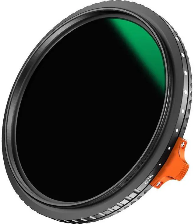 Alt view image 12 of 14 - K&F Concept 52mm Putter Variable ND Filter ND2-ND400 (1-9 Stops) 28 Multi-Layer Coatings Import AGC Glass Adjustable Neutral Density Filter for Camera Lens (Nano-X Series)