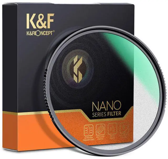 Alt view image 3 of 7 - K&F Concept 67mm Nano-X Black Mist 1/2 Filter