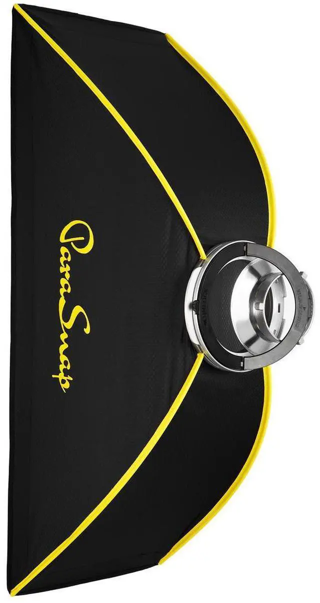Alt view image 3 of 7 - Glow Glow ParaSnap 12x36" Strip SterlingFibre Bowens Mount Softbox w/External & Internal Diffusers, 144mm Bowens Speedring, Soft box Swap Speedring Adapter Perfect for Studio Softbox Lighting