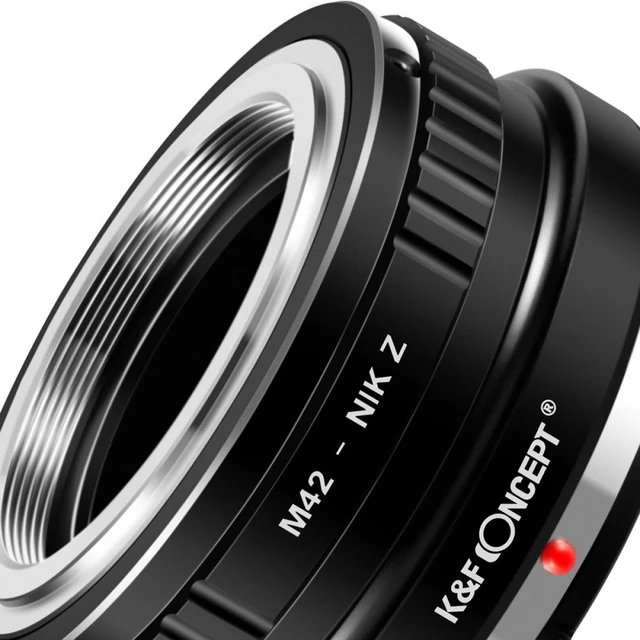 Alt view image 6 of 6 - K&F Concept KF Concept M42 Lenses to Nikon Z Lens Mount Adapter
