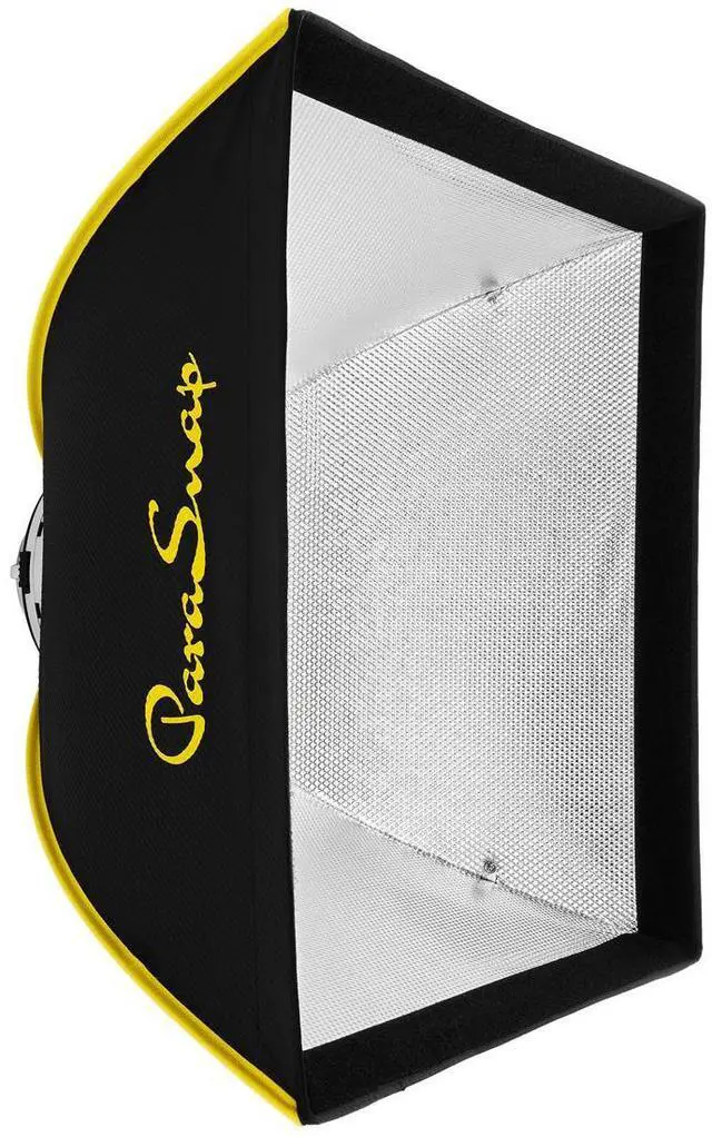 Alt view image 7 of 7 - Glow Glow ParaSnap 24x24" Square SterlingFibre Bowens Mount Softbox w/External & Internal Diffusers, 144mm Bowens Speedring, Soft box Swap Speedring Adapter Perfect for Studio Softbox Lighting