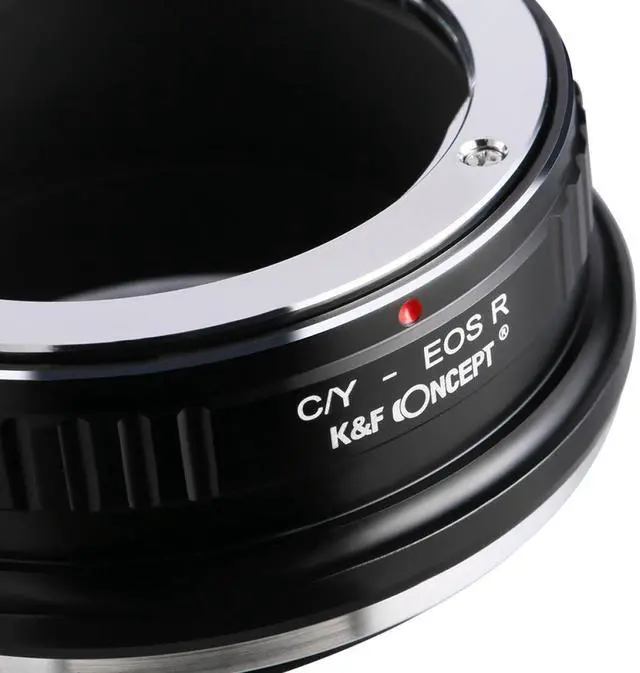 Alt view image 6 of 6 - K&F Concept Contax Yashica Lenses to Canon EOS R Lens Mount Adapter