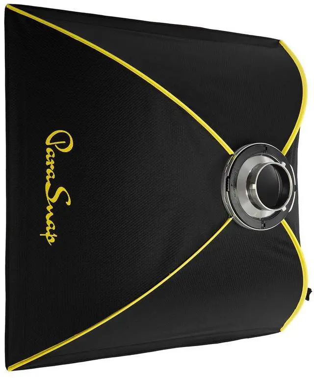 Main image of Glow Glow ParaSnap 32x32" Square SterlingFibre Bowens Mount Softbox With External & Internal Diffusers, 144mm Bowens Speedring, Soft box Swap Speedring Adapter Perfect for Studio Softbox Lighting