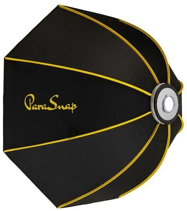 Main image of Glow Glow ParaSnap 44" Octa SterlingFibre Bowens Mount Softbox with Flashpoint XPLOR 300/400 Mount Speedring, Parabolic Softbox w/Quick Speedring Swap is an ideal Soft box