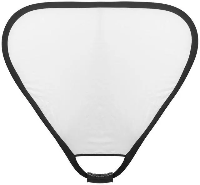 Alt view image 8 of 12 - Glow 5-in-1 Collapsible Triangle Reflector with Handle (30") #TCR18-30