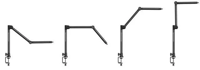 Alt view image 4 of 7 - SmallRig Overhead 3-Section Boom Arm Desk Mount