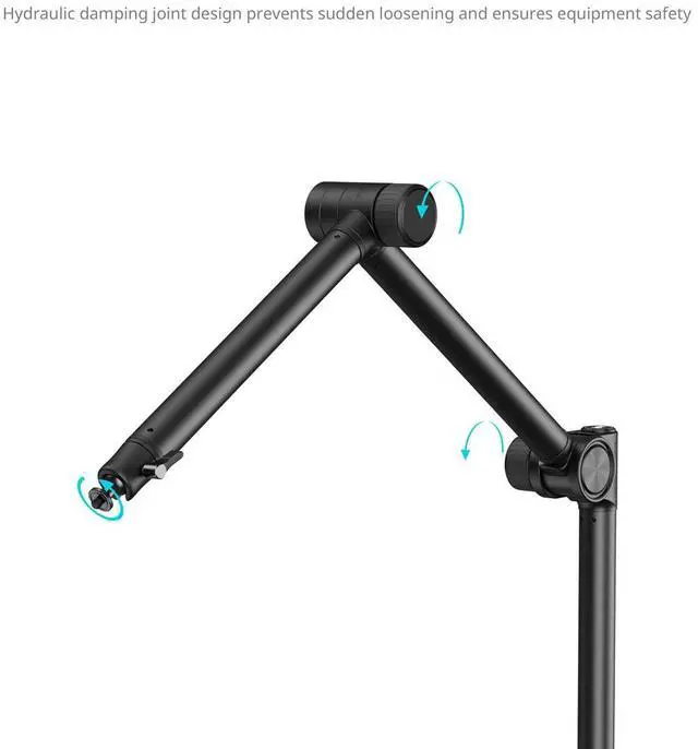 Alt view image 5 of 7 - SmallRig Overhead 3-Section Boom Arm Desk Mount