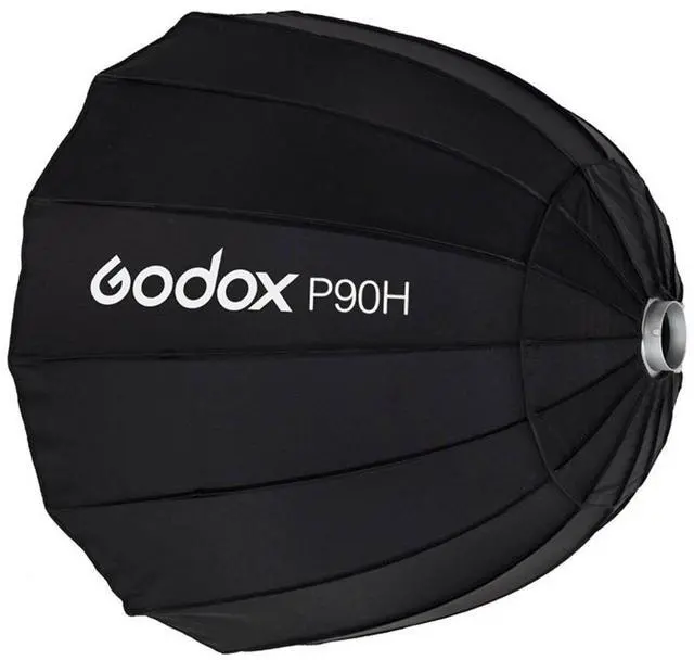 Main image of Godox P90H 35" Parabolic Softbox for Studio Video Flash Light, Bowens Mount, Hi-Temperature Resistant