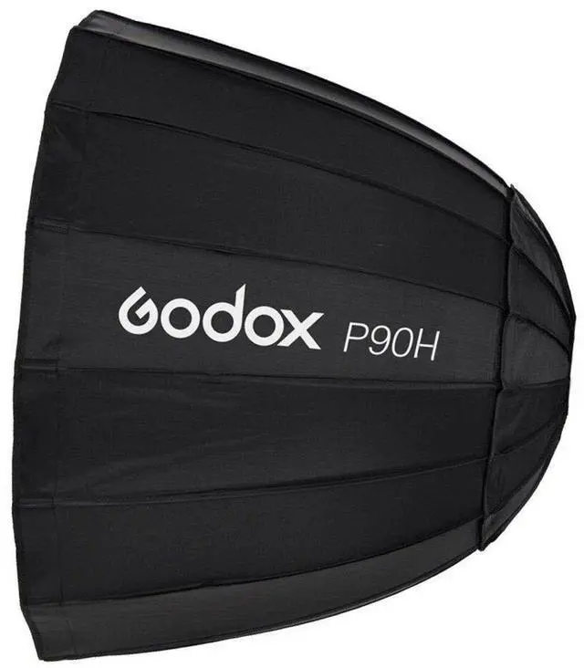 Alt view image 3 of 3 - Godox P90H 35" Parabolic Softbox for Studio Video Flash Light, Bowens Mount, Hi-Temperature Resistant