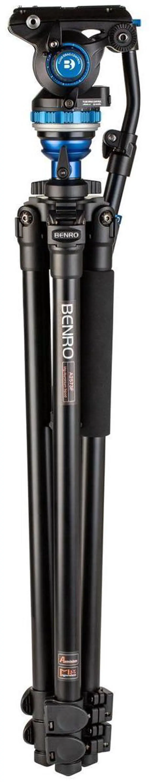 Alt view image 2 of 20 - Benro Video Tripod Kit  A2573FS6PRO Aluminum