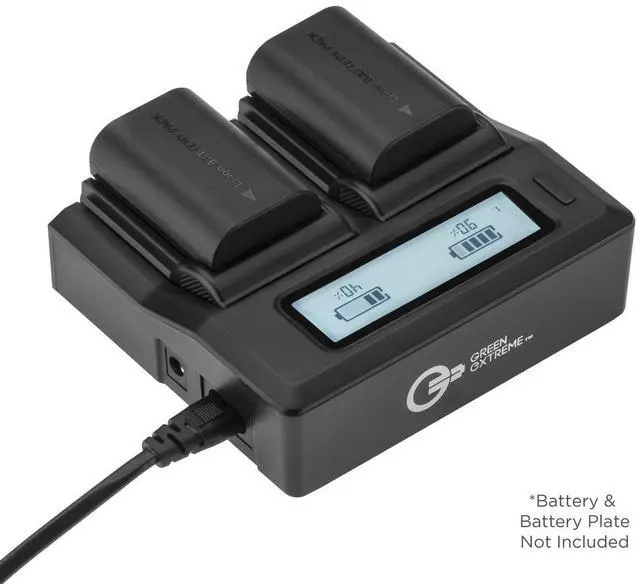 Alt view image 3 of 7 - Great Video Maker MB832 50W Bi-Color Soft LED Panel 3-Light Kit, Bundle with 6x Batteries, Dual Charger and 2x Charger Plate