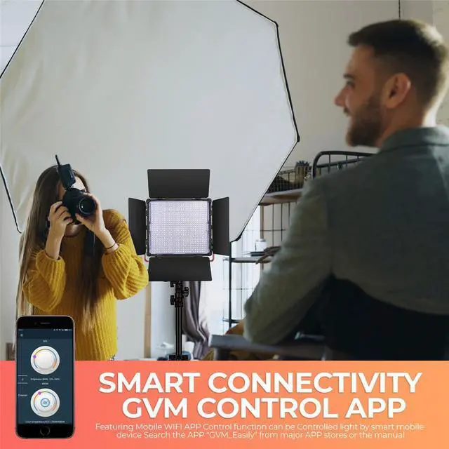 Alt view image 6 of 7 - Great Video Maker MB832 50W Bi-Color Soft LED Panel 3-Light Kit, Bundle with 6x Batteries, Dual Charger and 2x Charger Plate