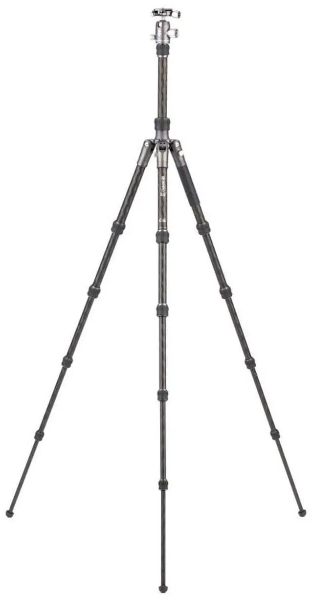 Alt view image 5 of 20 - Benro FBAT15CVX20 Bat #1 Series Carbon Fiber Travel Tripod with VX20 Ball Head (65.2")