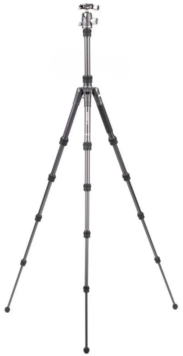 Alt view image 5 of 19 - Benro FBAT05AVX20 Bat #0 Series Aluminum Travel Tripod with VX20 Ball Head