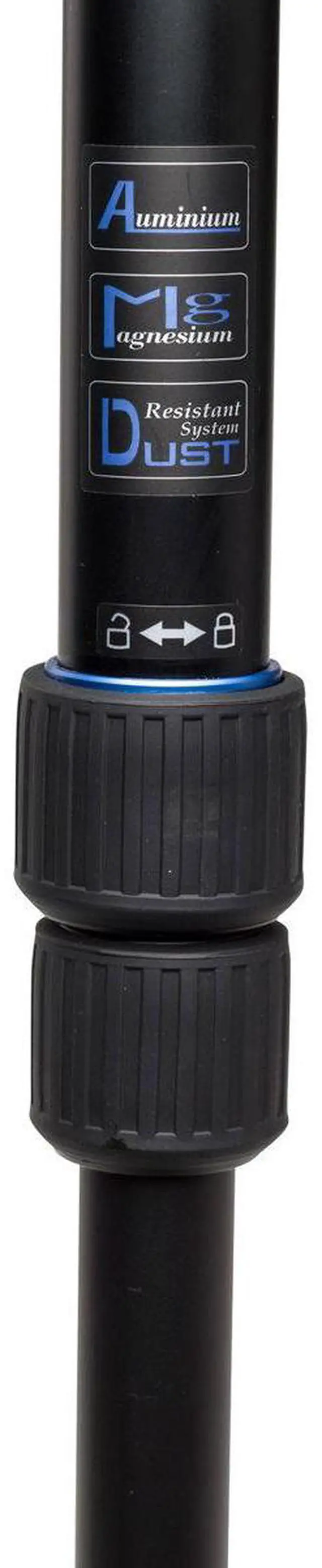 Alt view image 3 of 7 - Benro Go Plus FGP28A 4-Section Aluminum Travel Tripod with Integrated Monopod, 65.2" Maximum Height