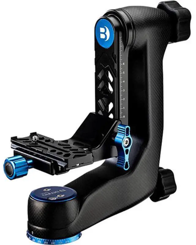 Alt view image 15 of 19 - Benro Carbon Fiber Gimbal Head with PL100LW Plate GH5C