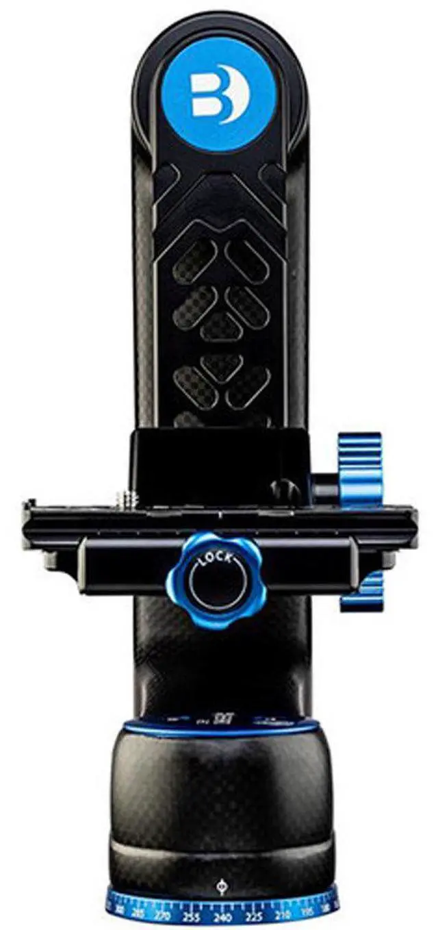Alt view image 18 of 19 - Benro Carbon Fiber Gimbal Head with PL100LW Plate GH5C