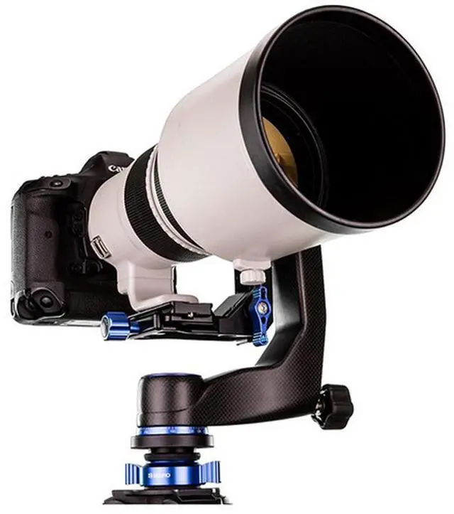 Alt view image 19 of 19 - Benro Carbon Fiber Gimbal Head with PL100LW Plate GH5C