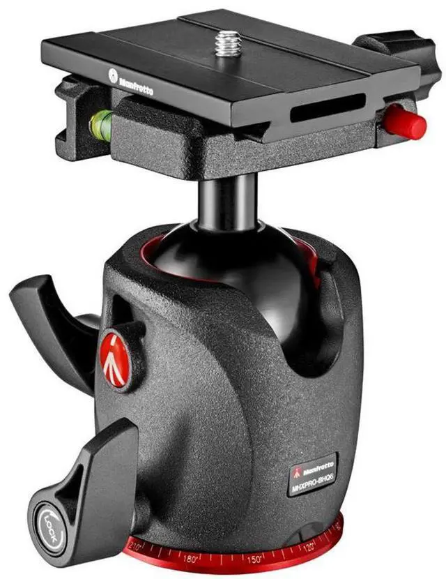 Alt view image 3 of 5 - Manfrotto MT055CXPRO3 Carbon Fiber 3 Sections Tripod with MHXPRO-BHQ6 Ball Head