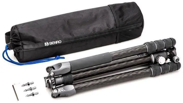 Alt view image 15 of 16 - Benro Rhino Carbon Fiber Three Series Travel Tripod with VX30 Head