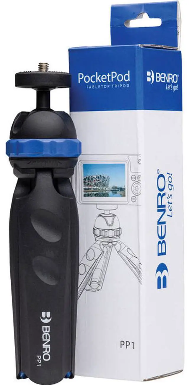 Alt view image 10 of 10 - Benro PP1 POCKETPOD TABLETOP TRIPOD PP1