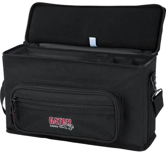 Alt view image 8 of 9 - Gator 2 Wireless Microphone Systems Bag