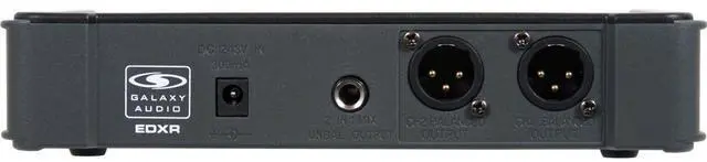 Alt view image 2 of 2 - Galaxy Audio EDX Dual Channel Wireless Receiver, Frequency Range N: 518-542 MHz