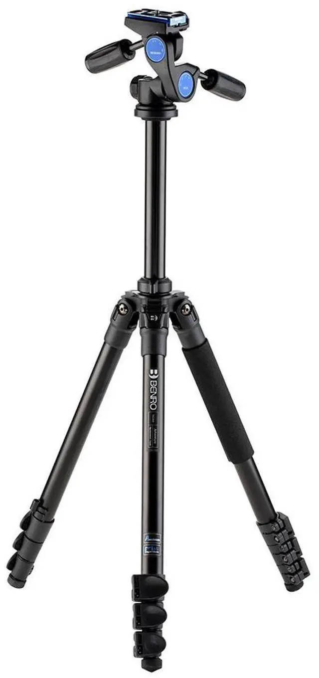 Alt view image 6 of 12 - Benro TAD28AHD2A Series 2 Adventure Aluminum Tripod with HD2A 3-Way Panhead