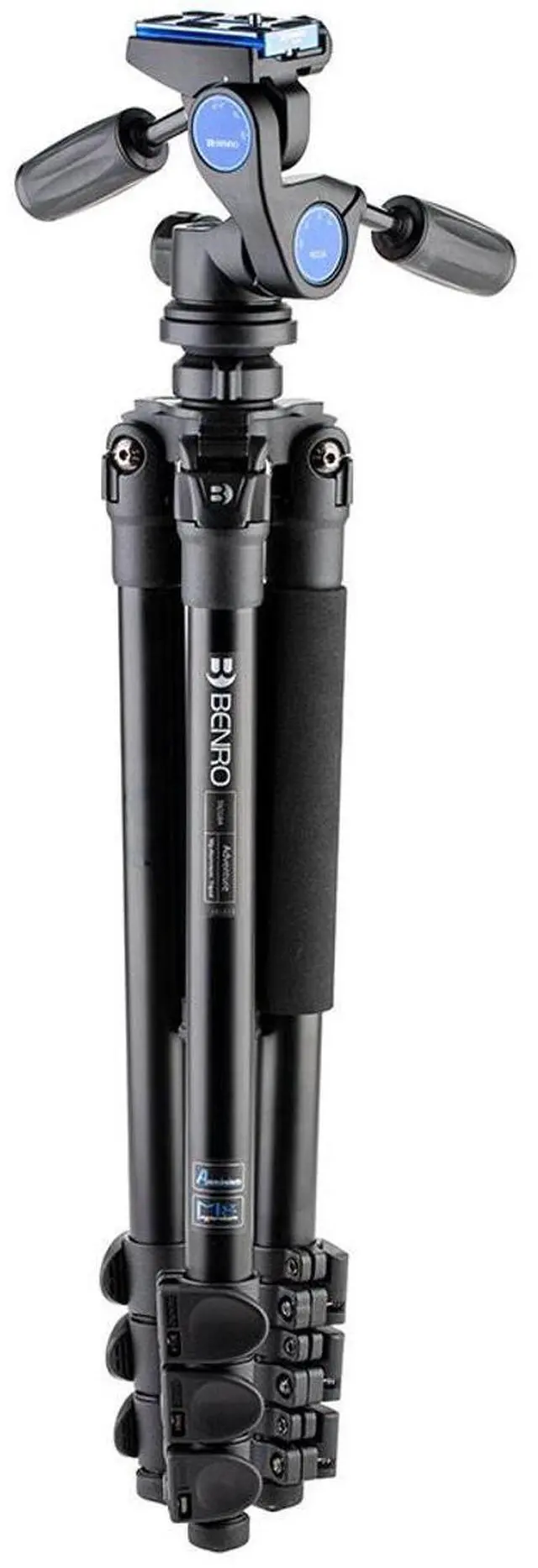 Alt view image 9 of 12 - Benro TAD28AHD2A Series 2 Adventure Aluminum Tripod with HD2A 3-Way Panhead