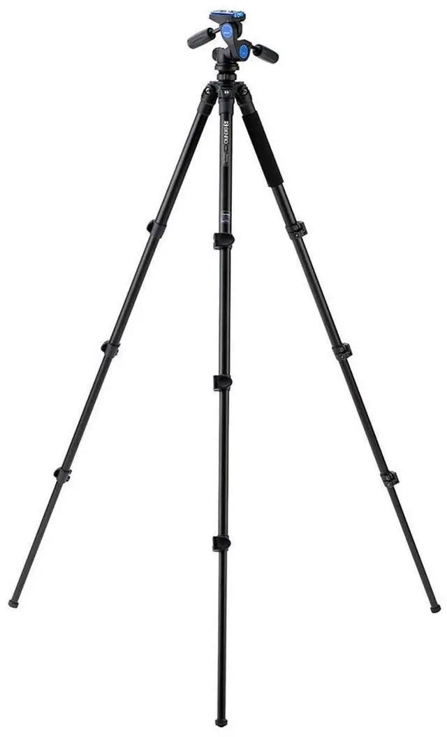 Alt view image 10 of 12 - Benro TAD28AHD2A Series 2 Adventure Aluminum Tripod with HD2A 3-Way Panhead