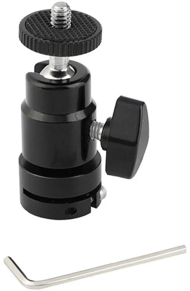 Main image of CAMVATE Versatile Support Holder Ball Head with 1/4"-20 Male Thread Mount and 15mm Rod Port